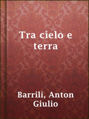 cover image of Tra cielo e terra